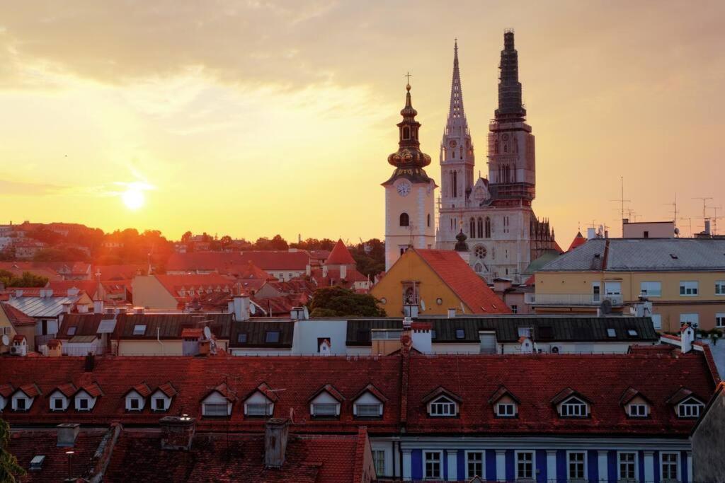 Cozy Ensuite Room In Zagreb Center Zewnętrze zdjęcie